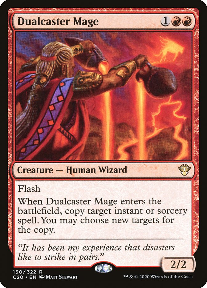 Dualcaster Mage [Commander 2020] | Devastation Store