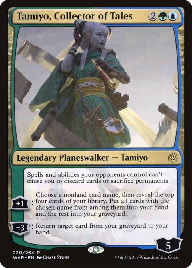 Tamiyo, Collector of Tales (Promo Pack) [War of the Spark Promos] | Devastation Store