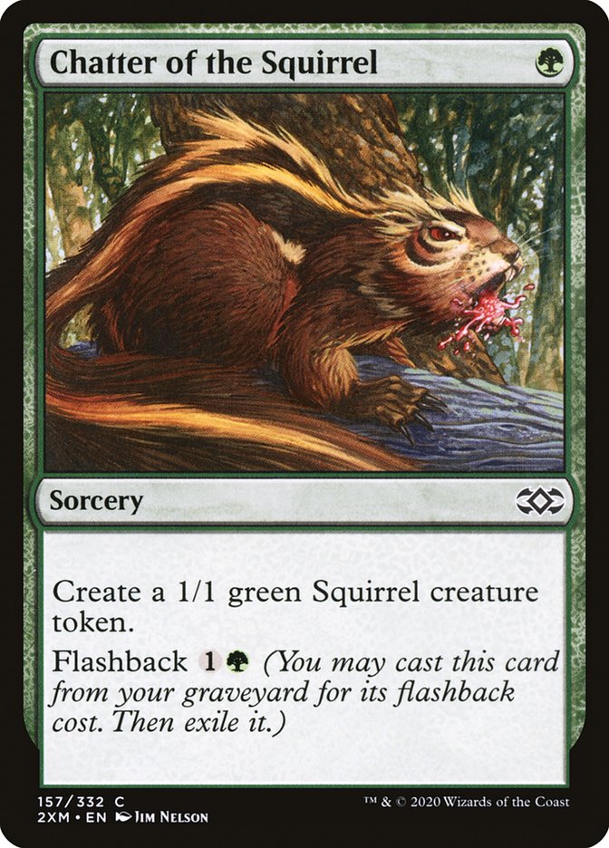 Chatter of the Squirrel [Double Masters] | Devastation Store