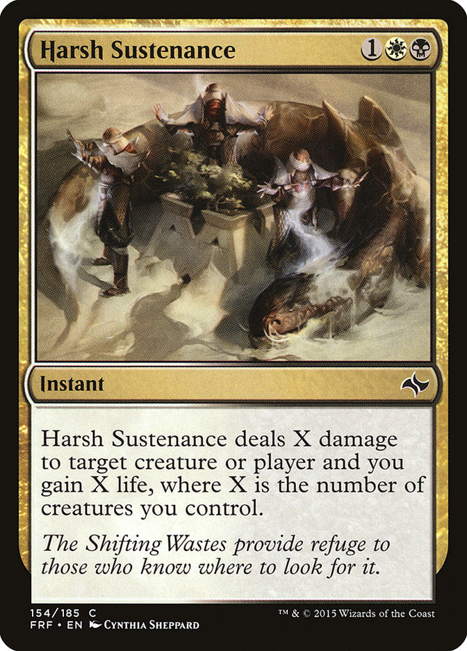 Harsh Sustenance [Fate Reforged] - Devastation Store | Devastation Store