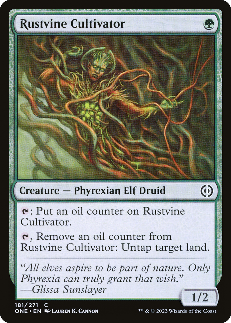 Rustvine Cultivator [Phyrexia: All Will Be One] | Devastation Store