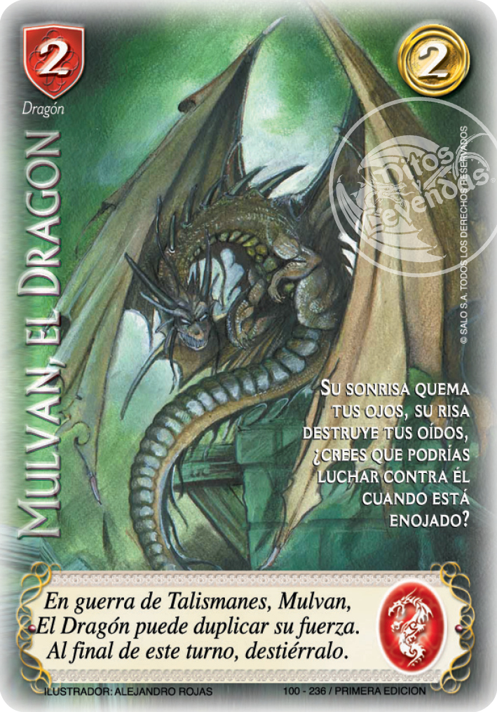 Mulvan, el Dragón, Leyendas - Devastation Store | Devastation Store