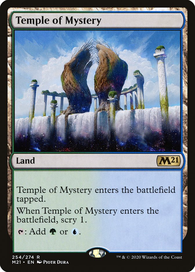 Temple of Mystery [Core Set 2021] | Devastation Store
