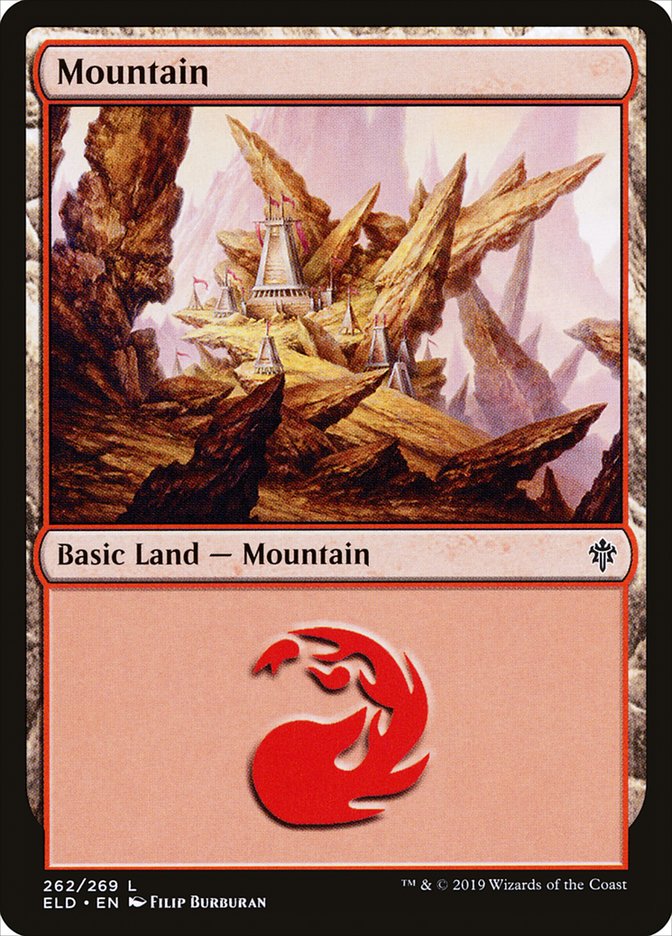 Mountain (262) [Throne of Eldraine] | Devastation Store