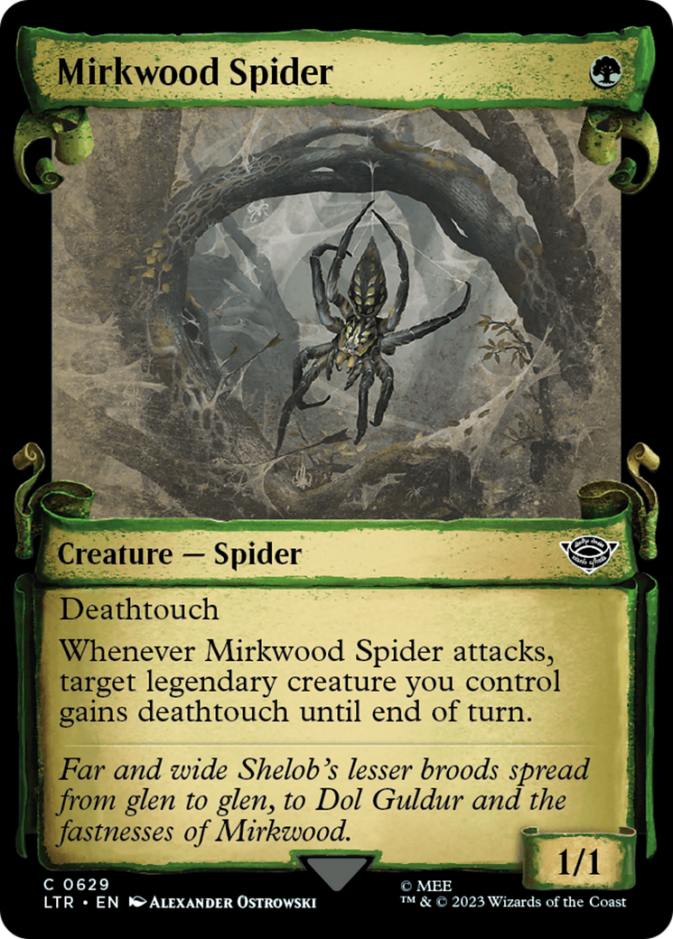 Mirkwood Spider [The Lord of the Rings: Tales of Middle-Earth Showcase Scrolls] | Devastation Store