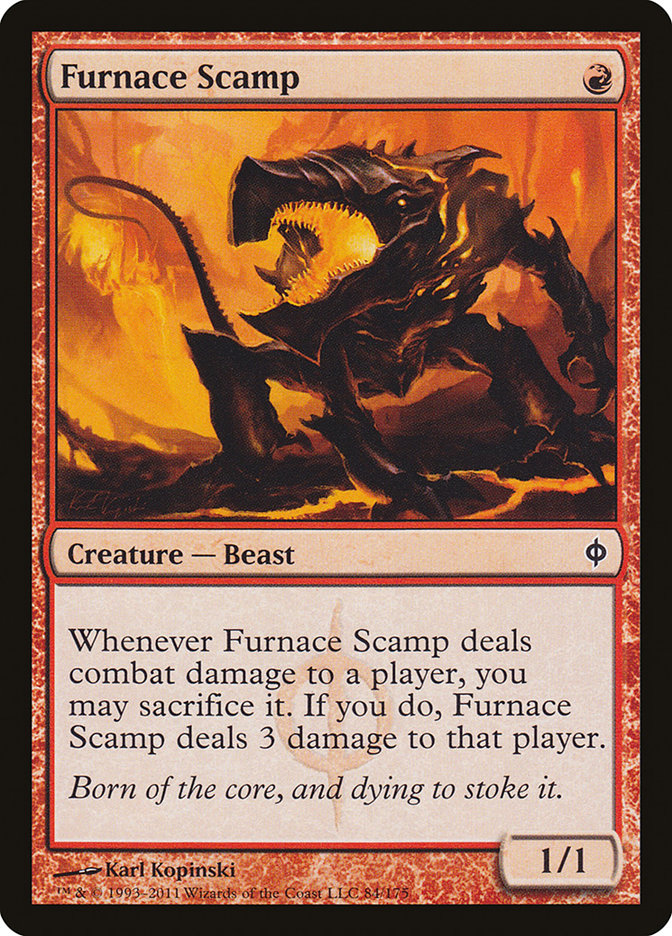 Furnace Scamp [New Phyrexia] | Devastation Store