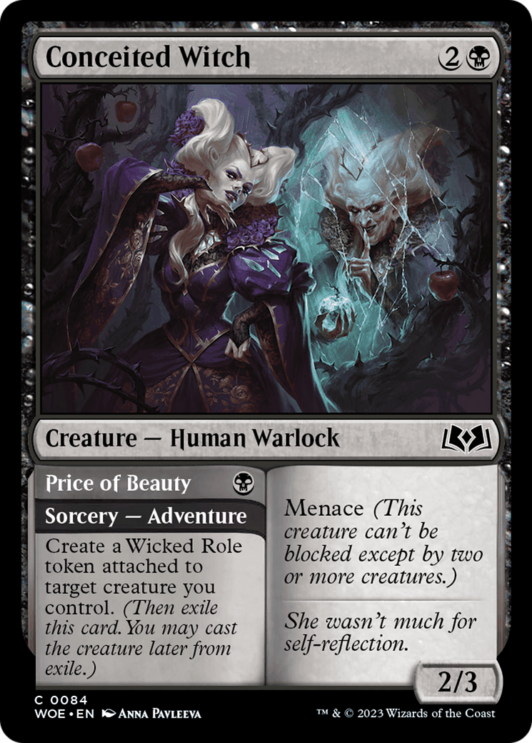 Conceited Witch // Price of Beauty [Wilds of Eldraine] | Devastation Store