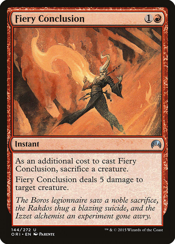 Fiery Conclusion [Magic Origins] - Devastation Store | Devastation Store