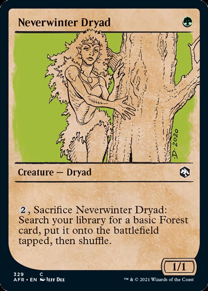 Neverwinter Dryad (Showcase) [Dungeons & Dragons: Adventures in the Forgotten Realms] | Devastation Store