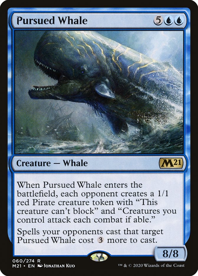 Pursued Whale [Core Set 2021] | Devastation Store