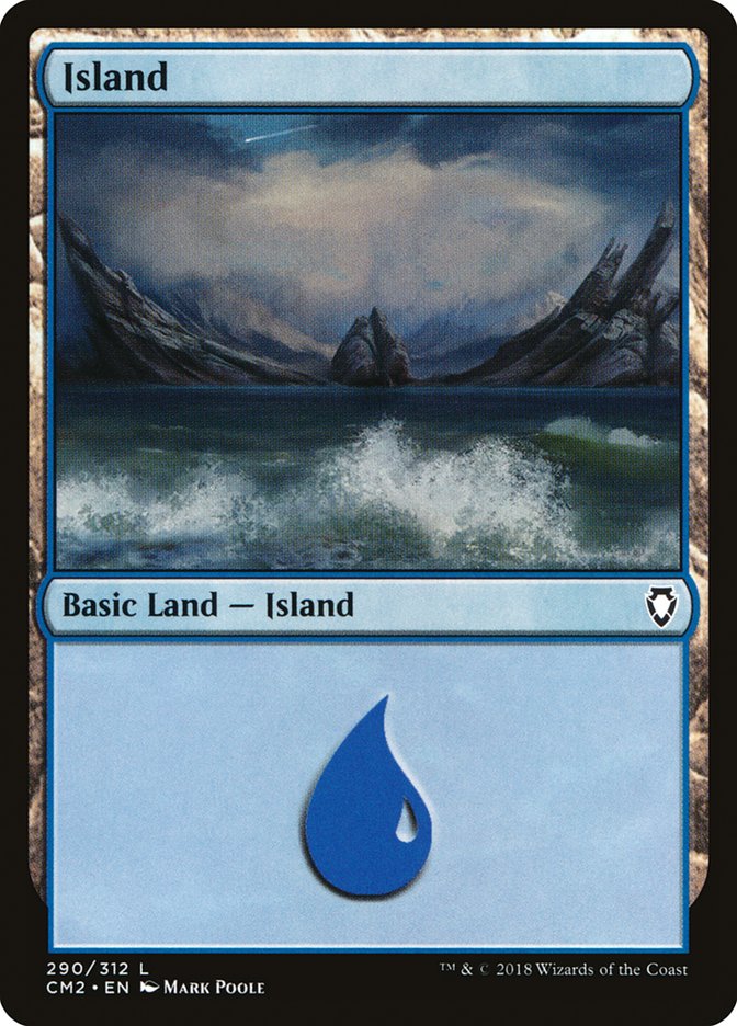 Island (290) [Commander Anthology Volume II] | Devastation Store