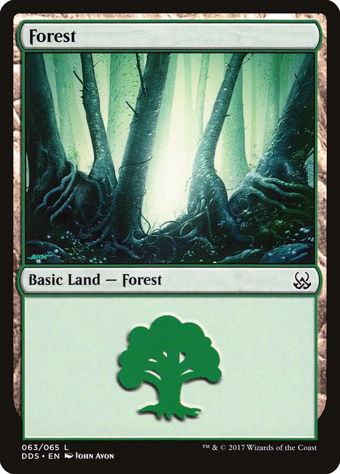 Forest (63) [Duel Decks: Mind vs. Might] - Devastation Store | Devastation Store