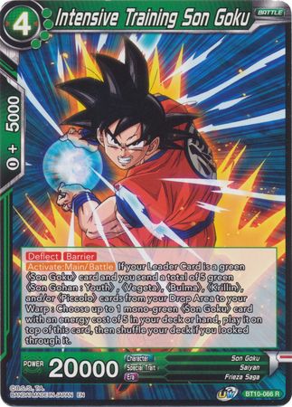 Intensive Training Son Goku (BT10-066) [Rise of the Unison Warrior 2nd Edition] | Devastation Store