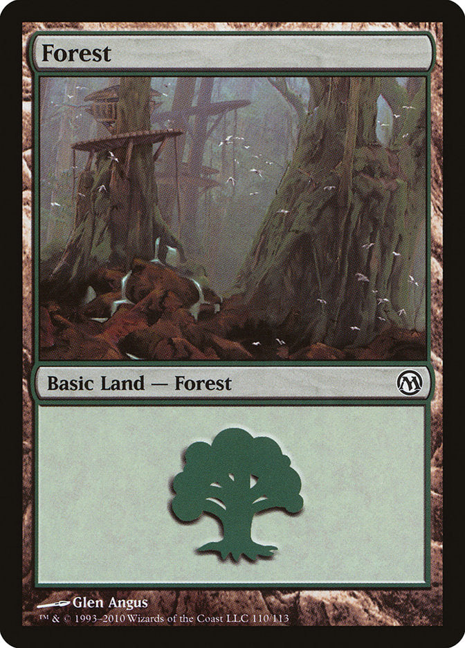 Forest (110) [Duels of the Planeswalkers] | Devastation Store