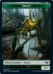 Insect // Wolf (014) Double-sided Token [Innistrad: Crimson Vow Tokens] | Devastation Store