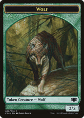 Treefolk // Wolf Double-sided Token [Commander 2014 Tokens] | Devastation Store