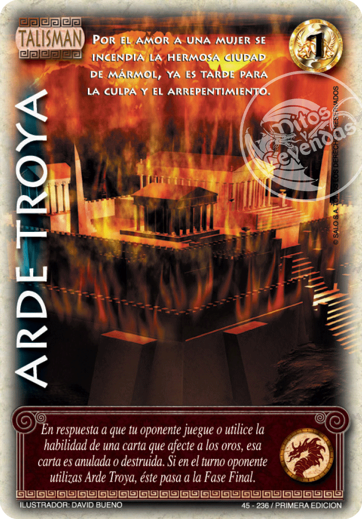 Arde Troya, Leyendas - Devastation Store | Devastation Store
