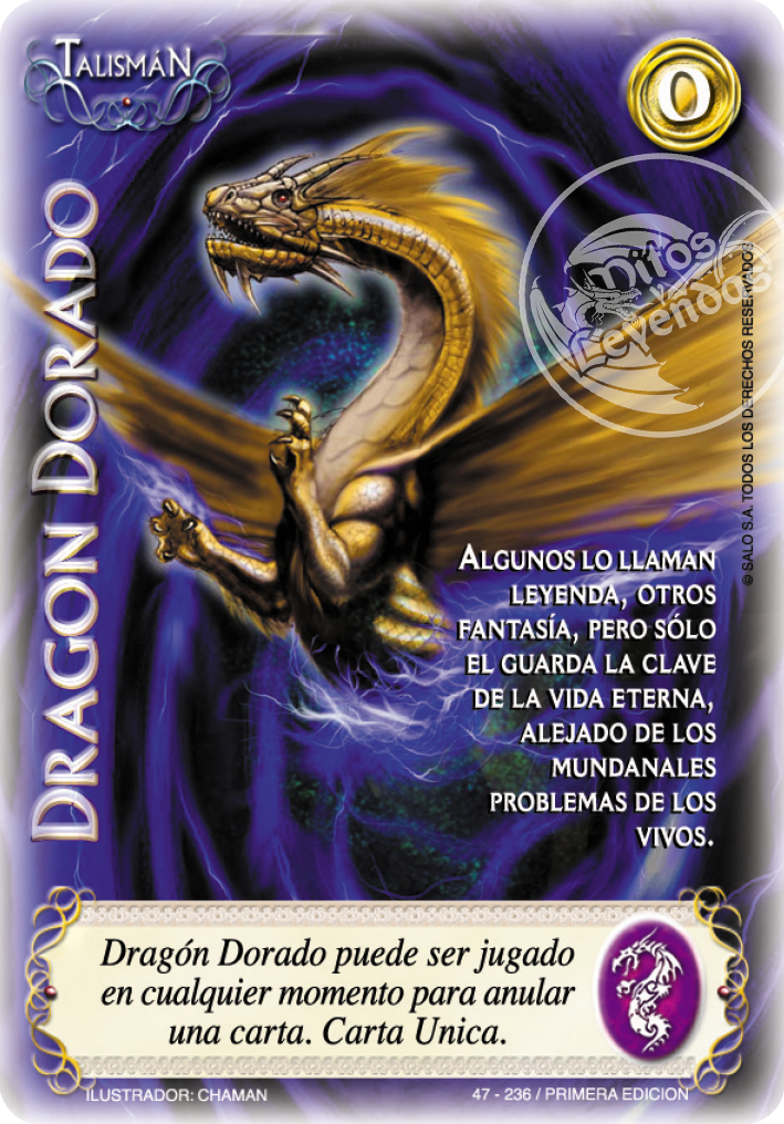 Dragón Dorado, Leyendas - Devastation Store | Devastation Store