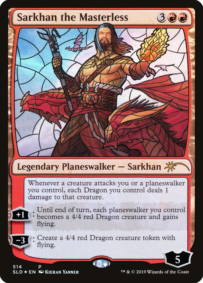 Sarkhan the Masterless (Stained Glass) [Secret Lair Drop Promos] | Devastation Store