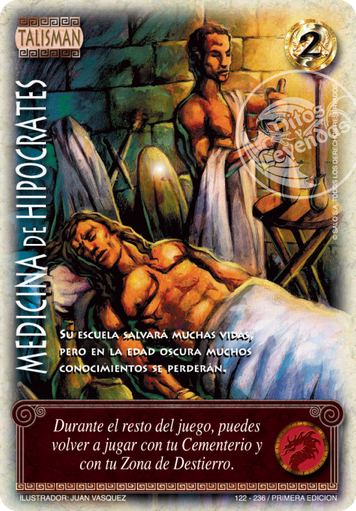 Medicina de Hipocrates, Leyendas - Devastation Store | Devastation Store