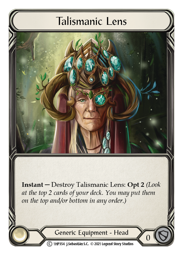 Talismanic Lens [1HP354] | Devastation Store