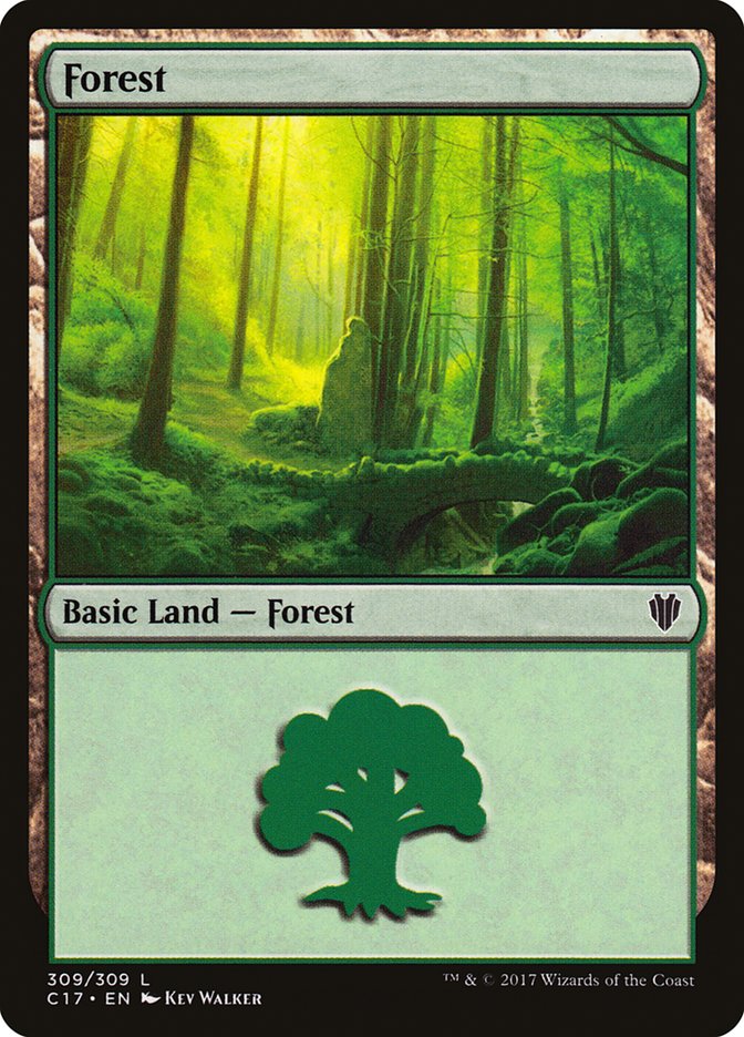 Forest (309) [Commander 2017] | Devastation Store