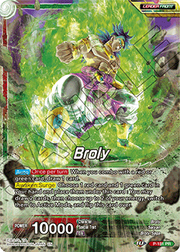 Broly // Broly, Surge of Brutality (Gold Stamped) [P-181] | Devastation Store