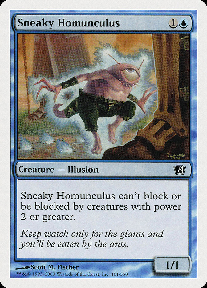 Sneaky Homunculus [Eighth Edition] | Devastation Store