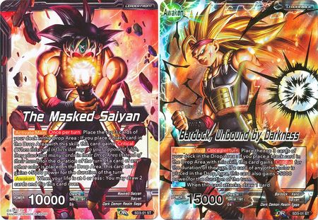 The Masked Saiyan // Bardock, Unbound by Darkness (Starter Deck - The Dark Invasion) (SD3-01) [Cross Worlds] | Devastation Store