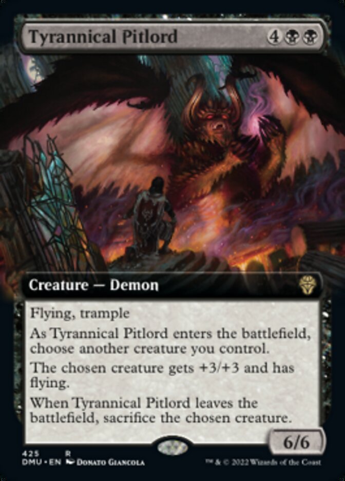 Tyrannical Pitlord (Extended Art) [Dominaria United] | Devastation Store