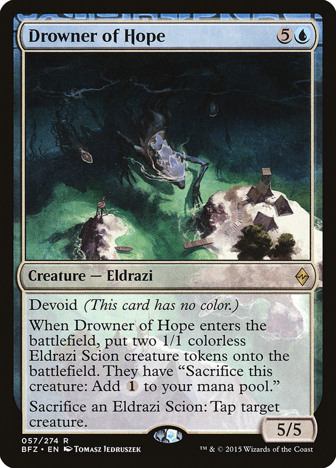 Drowner of Hope [Battle for Zendikar] - Devastation Store | Devastation Store