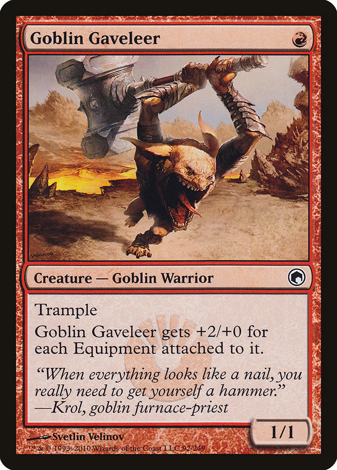 Goblin Gaveleer [Scars of Mirrodin] - Devastation Store | Devastation Store