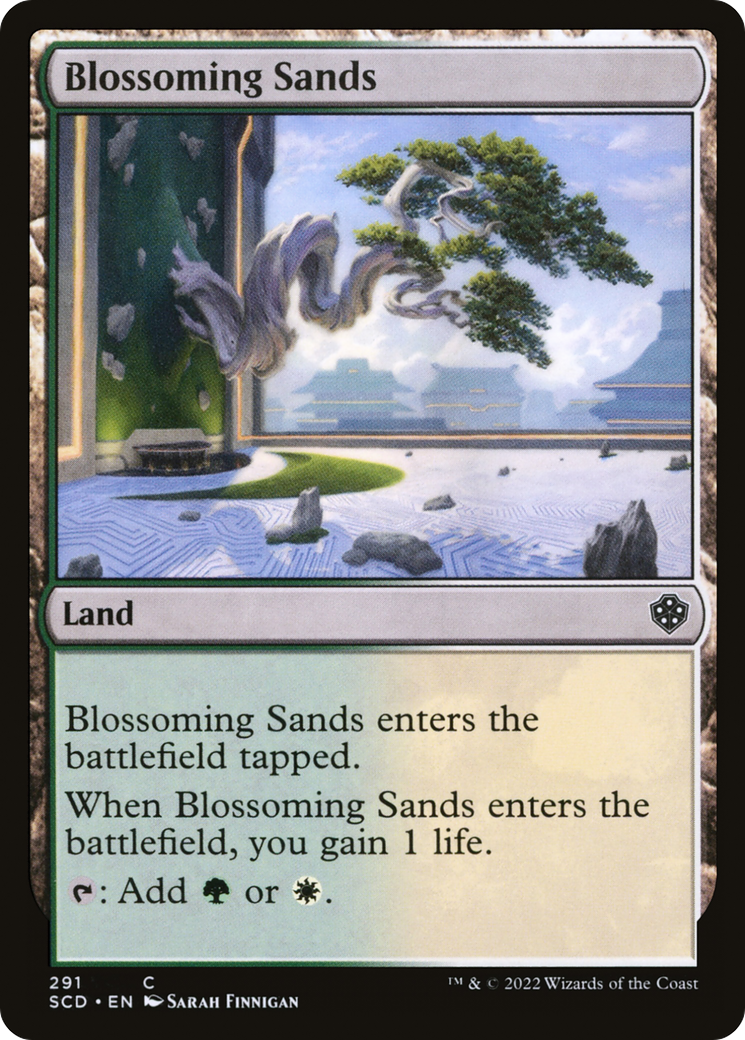 Blossoming Sands [Starter Commander Decks] | Devastation Store