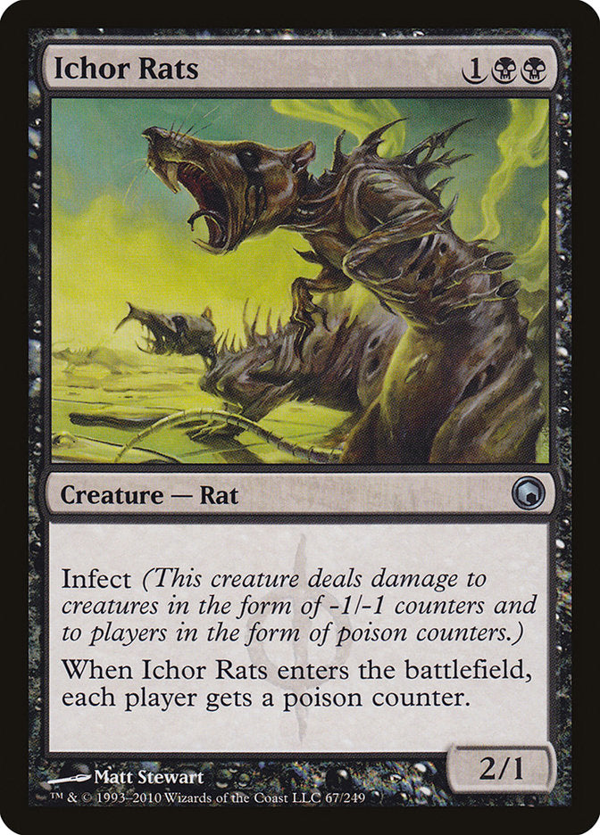 Ichor Rats [Scars of Mirrodin] - Devastation Store | Devastation Store