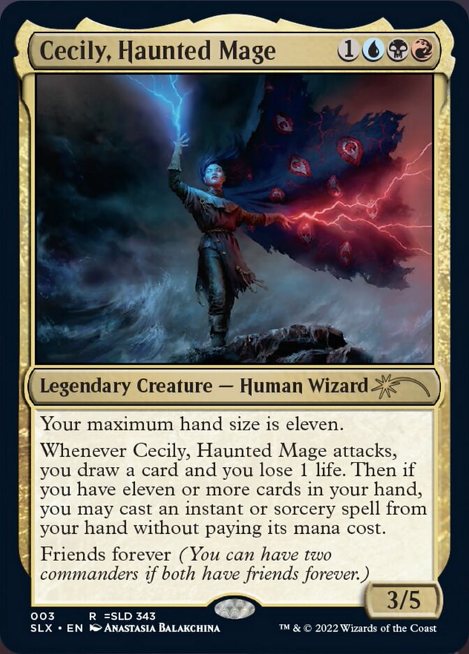 Cecily, Haunted Mage [Secret Lair: Universes Within] | Devastation Store