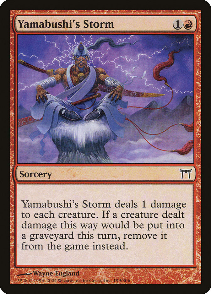 Yamabushi's Storm [Champions of Kamigawa] - Devastation Store | Devastation Store