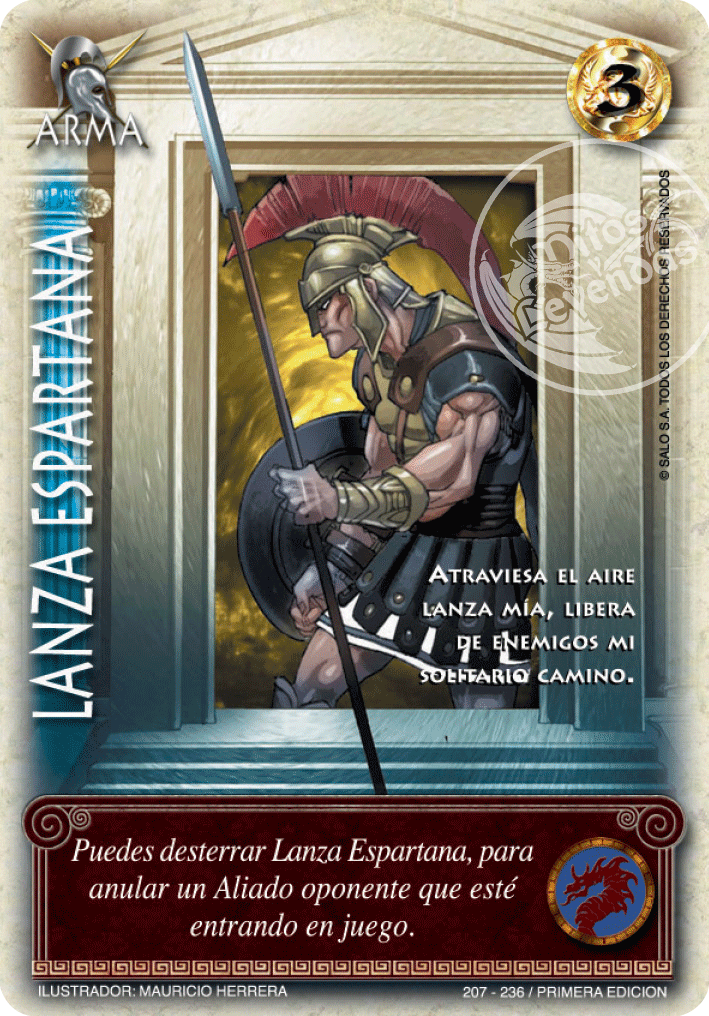 Lanza Espartana, Leyendas - Devastation Store | Devastation Store