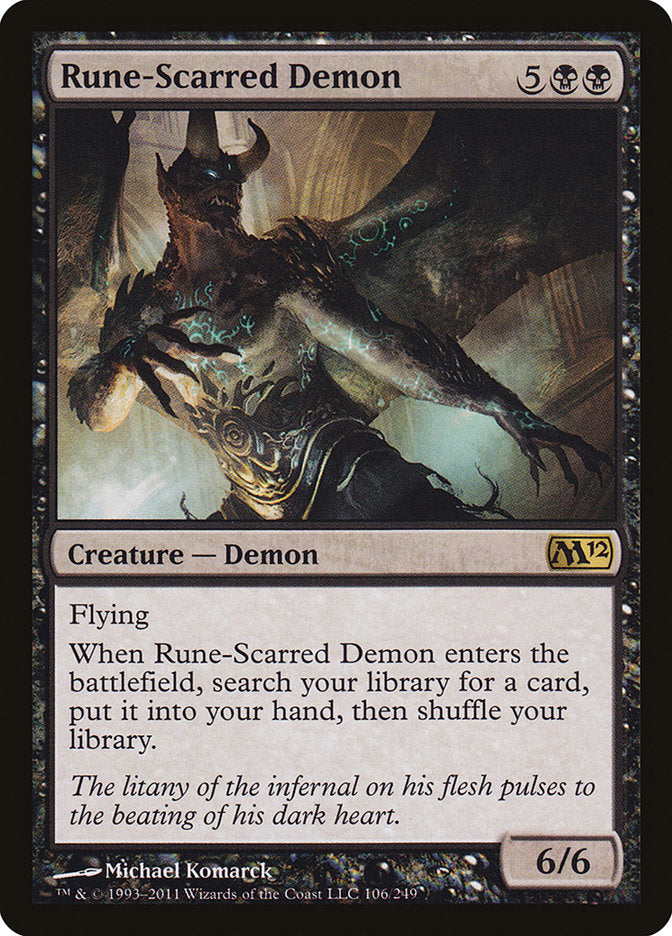 Rune-Scarred Demon [Magic 2012] - Devastation Store | Devastation Store