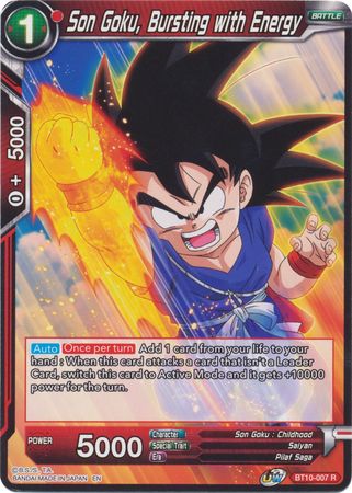Son Goku, Bursting with Energy [BT10-007] | Devastation Store