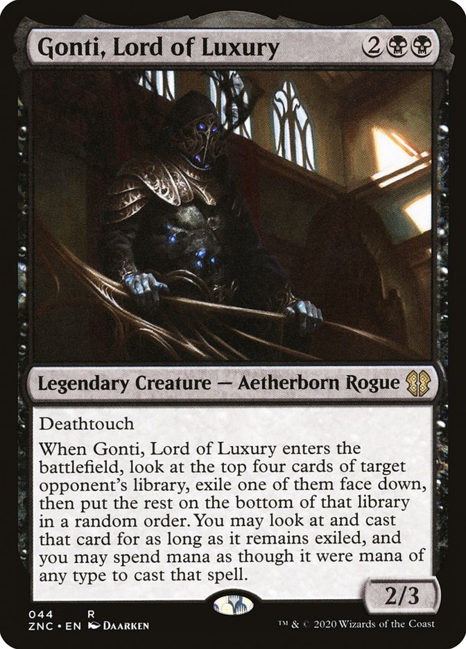 Gonti, Lord of Luxury [Zendikar Rising Commander] | Devastation Store