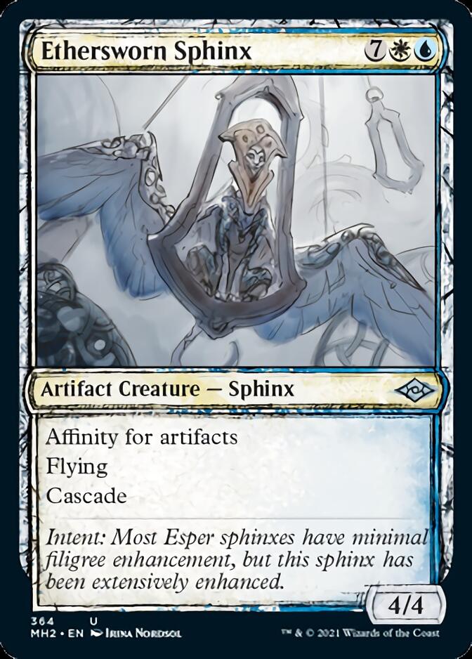 Ethersworn Sphinx (Sketch) [Modern Horizons 2] | Devastation Store