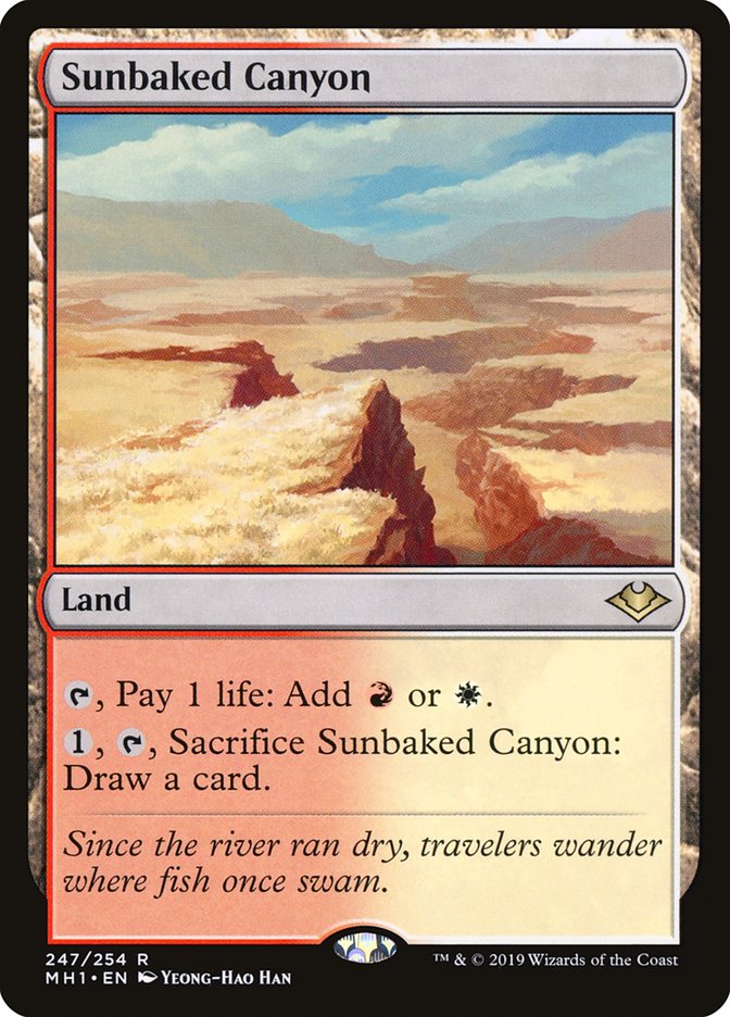 Sunbaked Canyon [Modern Horizons] | Devastation Store