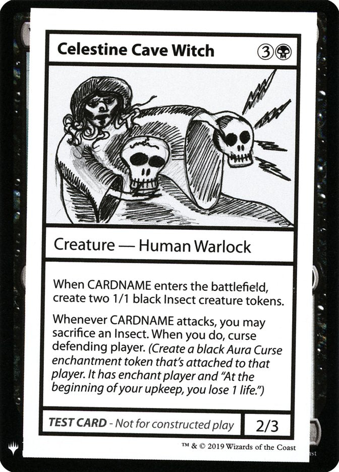 Celestine Cave Witch [Mystery Booster Playtest Cards] | Devastation Store