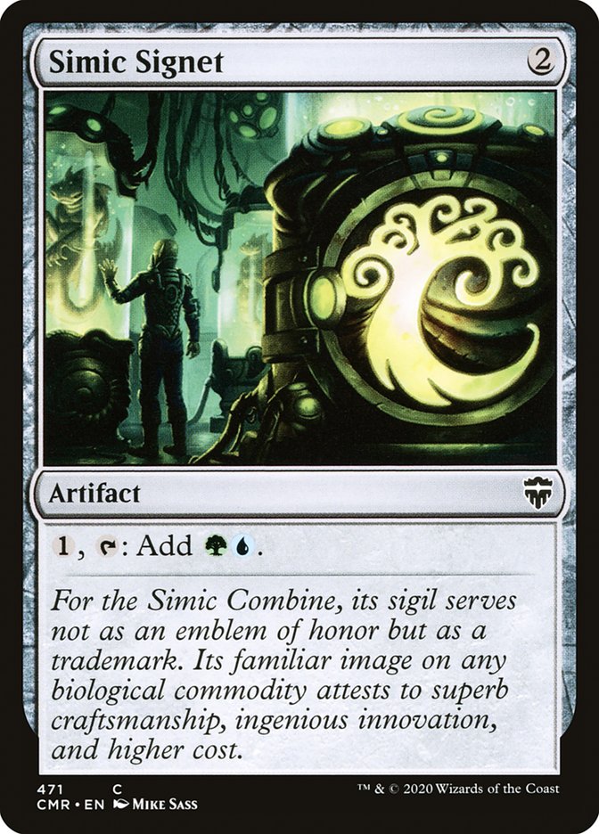 Simic Signet [Commander Legends] | Devastation Store