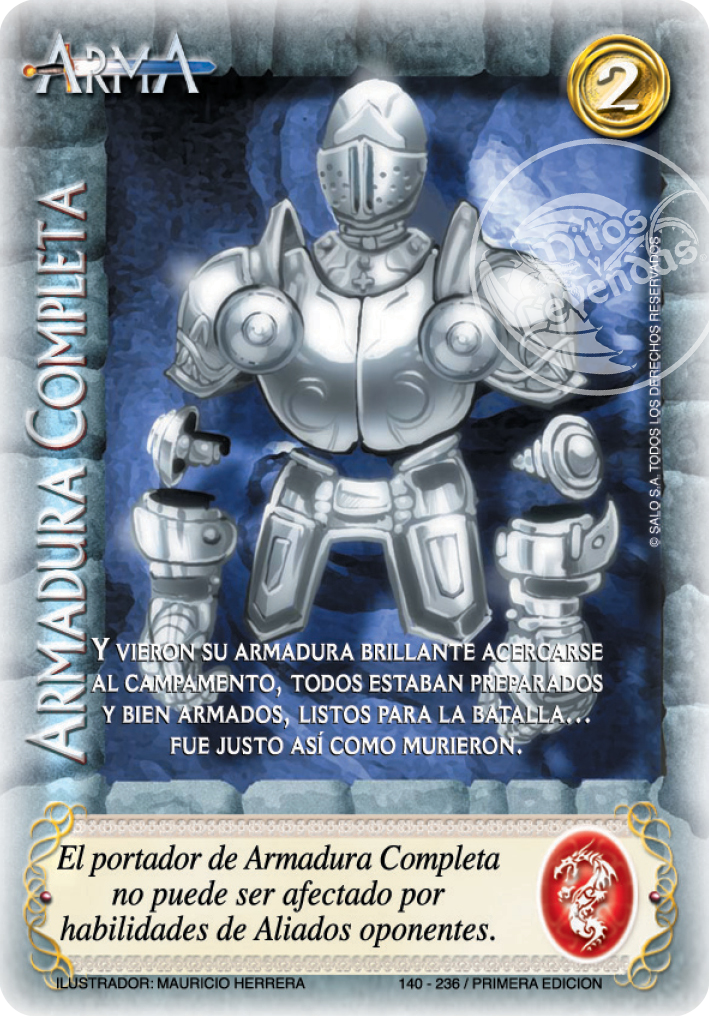 Armadura Completa, Leyendas - Devastation Store | Devastation Store