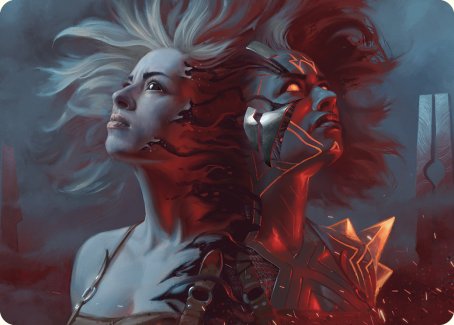Thrill of Possibility Art Card [Phyrexia: All Will Be One Art Series] | Devastation Store
