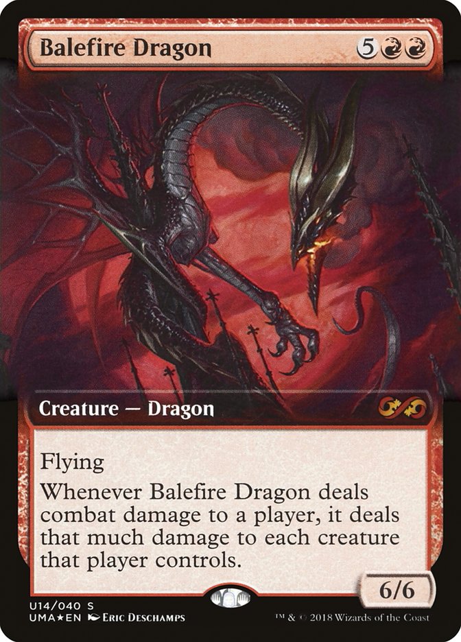 Balefire Dragon (Topper) [Ultimate Box Topper] | Devastation Store
