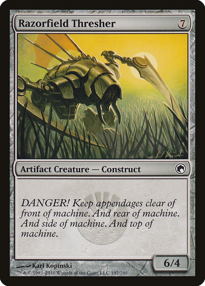 Razorfield Thresher [Scars of Mirrodin] | Devastation Store