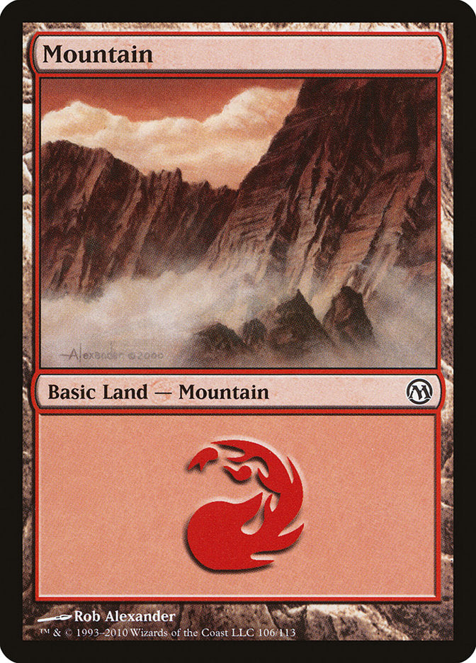 Mountain (106) [Duels of the Planeswalkers] | Devastation Store