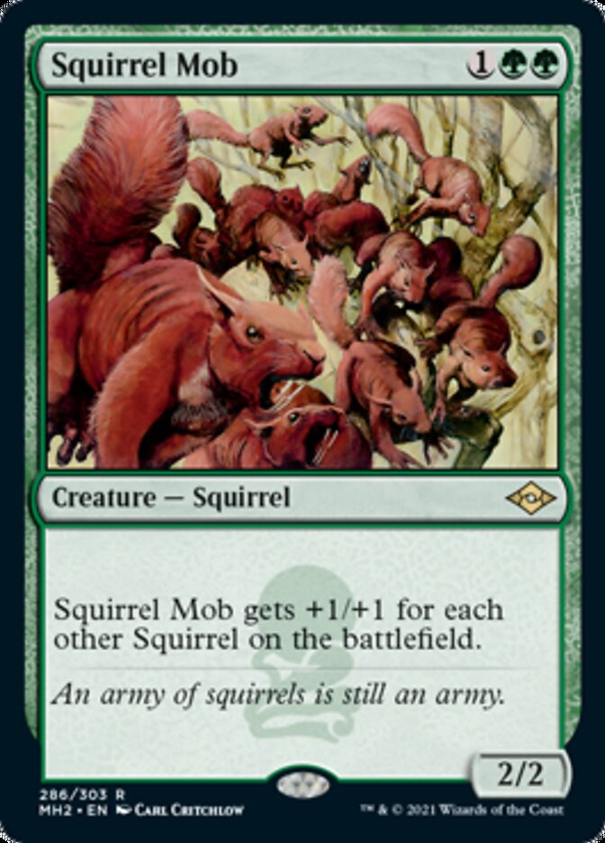 Squirrel Mob (Foil Etched) [Modern Horizons 2] | Devastation Store